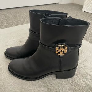 Tory Burch Black Boots Size 8!